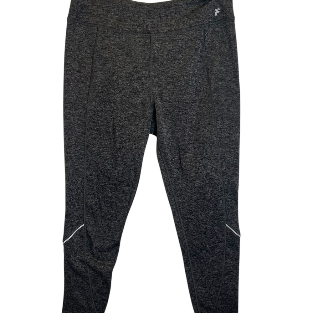 Fila Fleece Lined Gray Performance Leggings Size XL